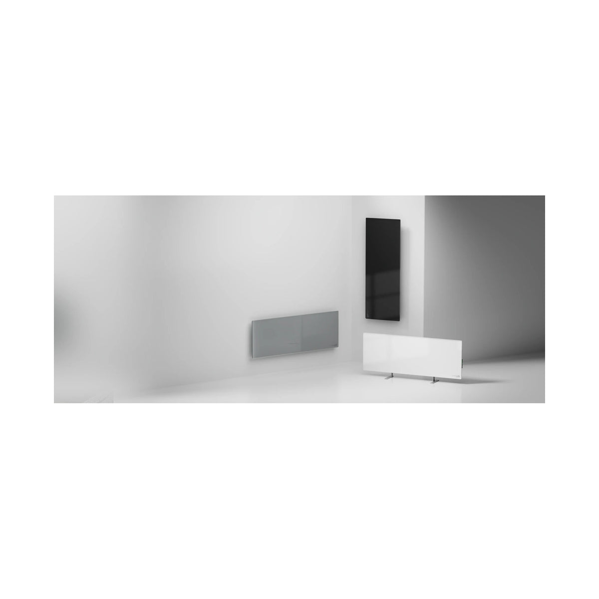 AENO Premium Eco Smart Heater, 700W, Infrared+convection (BLACK) AGH0002S-SA