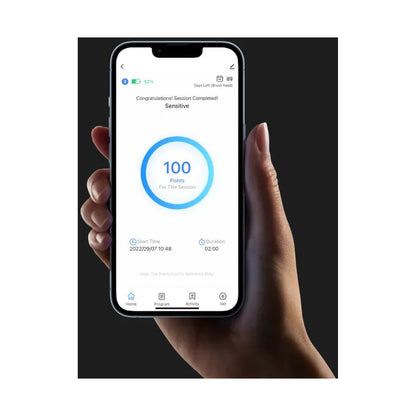 AENO Sonic Toothbrushe DB1S: 5 Modes, Connected AENO App, Wireless Charging White