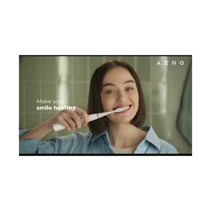 AENO Sonic Toothbrushe DB1S: 5 Modes, Connected AENO App, Wireless Charging White