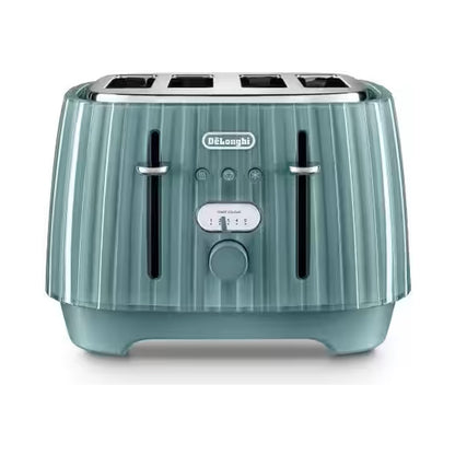 DeLonghi Ballerina 4 Slice toaster - Laguna Green CTD4003.GR