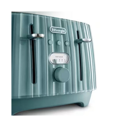 DeLonghi Ballerina 4 Slice toaster - Laguna Green CTD4003.GR