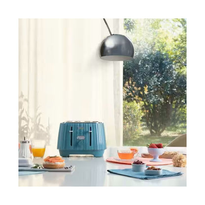 DeLonghi Ballerina 4 Slice toaster - Laguna Green CTD4003.GR