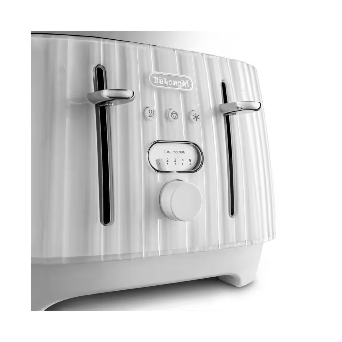 DeLonghi Ballerina 4 Slice toaster - Opaline White CTD4003.W