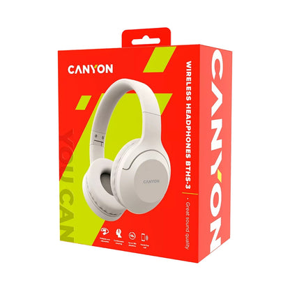 Canyon Bluetooth headset BTHS-3 Beige CNS-CBTHS3BE