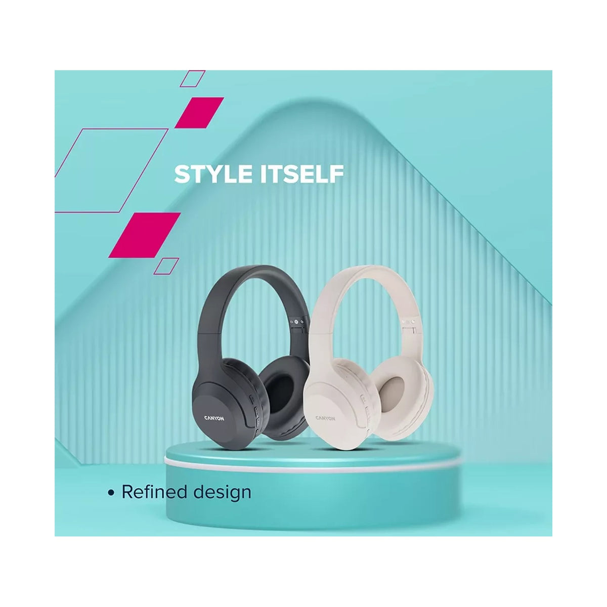Canyon Bluetooth headset BTHS-3 Beige CNS-CBTHS3BE