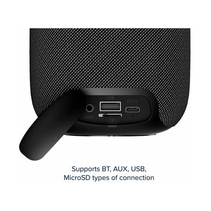 Canyon Bluetooth speaker BSP-8 LED 10W Black CNE-CBTSP8B