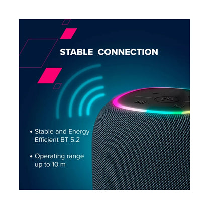 Canyon Bluetooth speaker BSP-8 LED 10W Black CNE-CBTSP8B