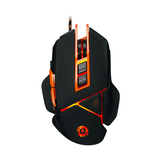 Canyon Mouse Hazard GM-6 LED Wired Black Orange CND-SGM6N