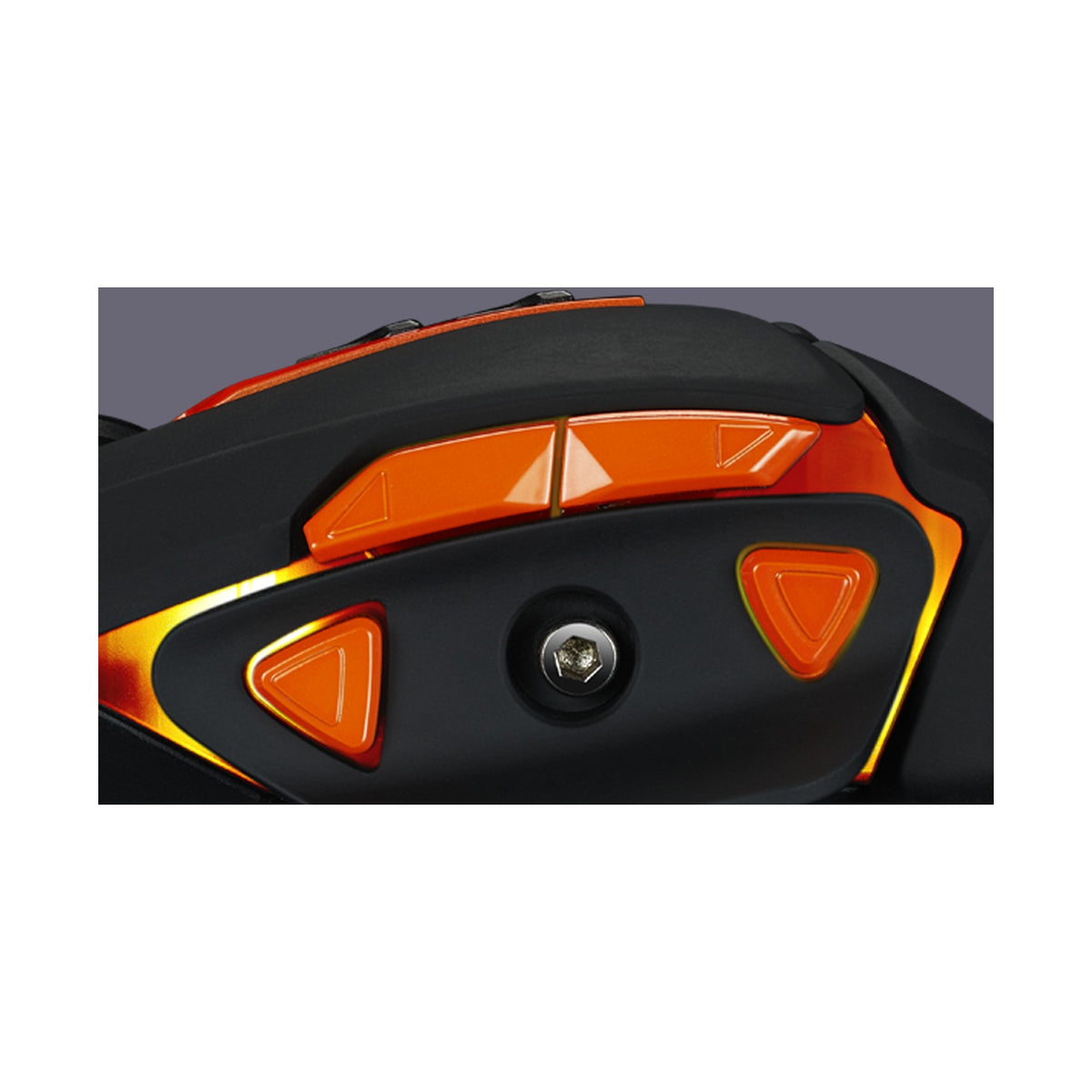 Canyon Mouse Hazard GM-6 LED Wired Black Orange CND-SGM6N