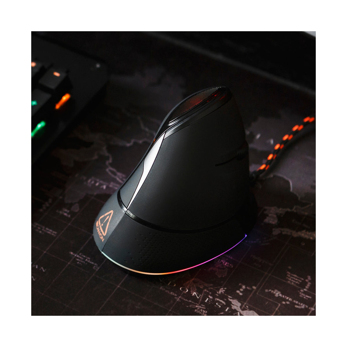 Canyon Mouse Emistat GM-14 Vertical 7buttons Wired Black CND-SGM14RGB