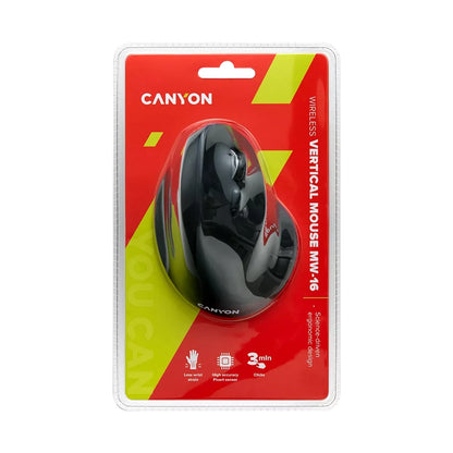 Canyon Mouse MW-16 Vertical Wireless Black CNS-CMSW16B