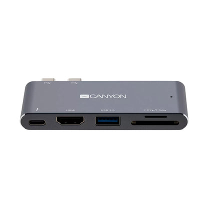 Canyon Hub DS-5 5in1 Thunderbolt 3 4k Space Grey CNS-TDS05DG