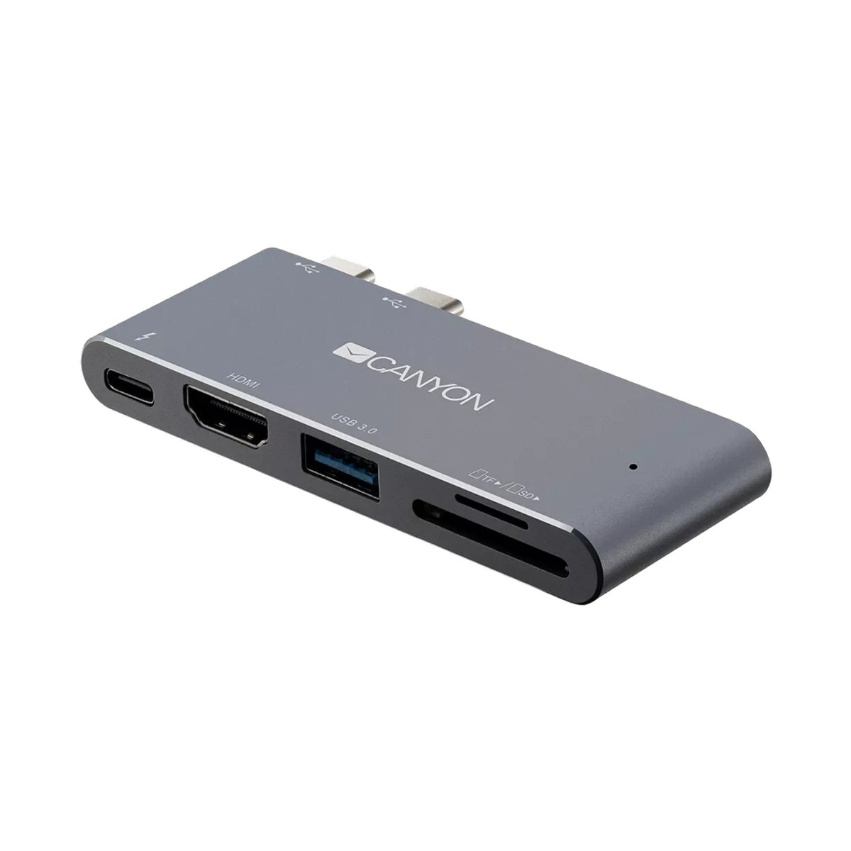 Canyon Hub DS-5 5in1 Thunderbolt 3 4k Space Grey CNS-TDS05DG
