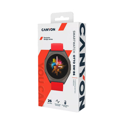 Canyon Smartwatch Otto SW-86 Red CNS-SW86RR