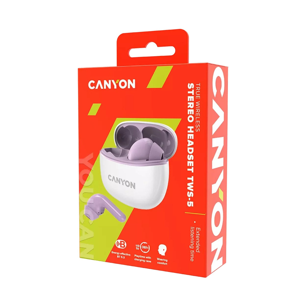 Canyon Headset TWS-5 Purple CNS-TWS5PU