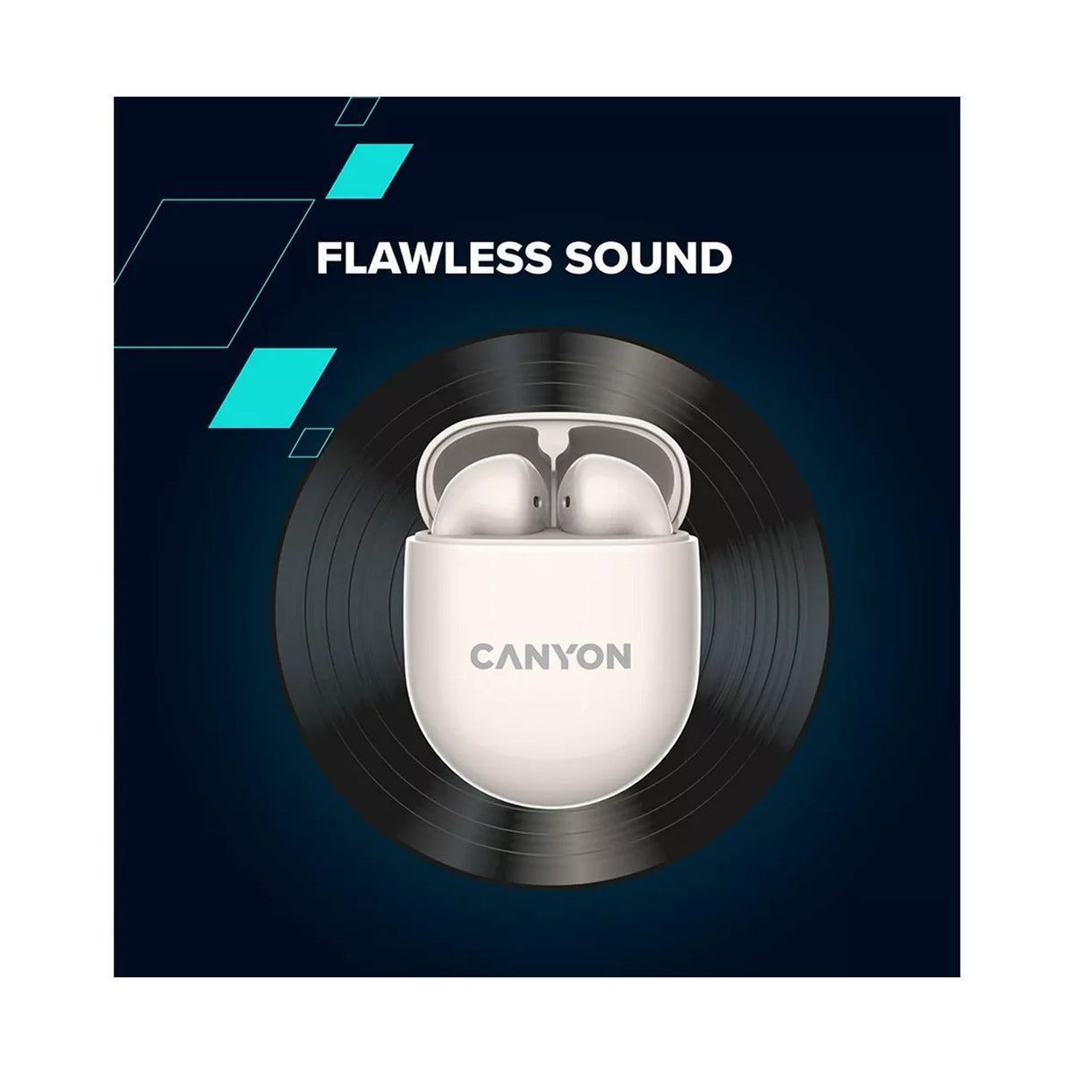 Canyon TWS Headset TWS-6 black CNS-TWS6B