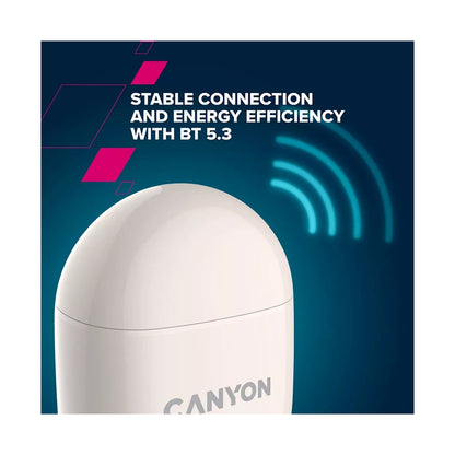 Canyon TWS Headset TWS-6 black CNS-TWS6B