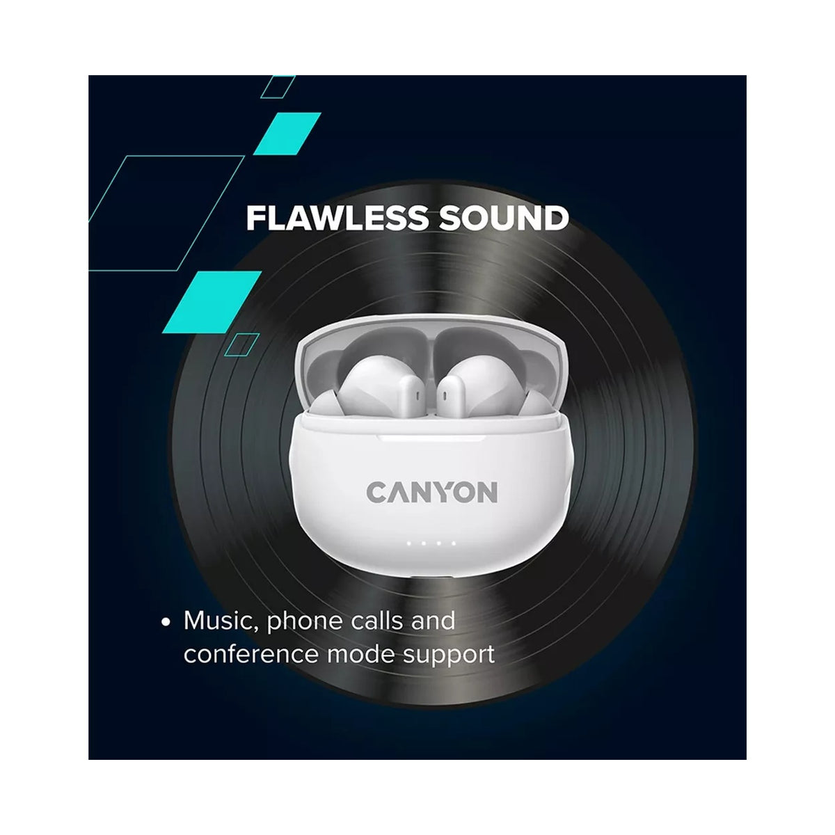 Canyon TWS Headset TWS-8 black CNS-TWS8B
