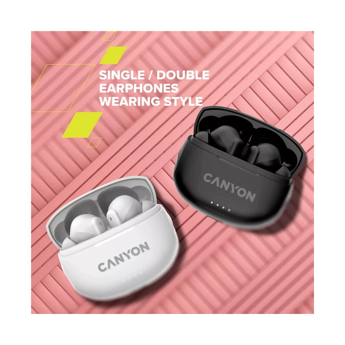 Canyon TWS Headset TWS-8 black CNS-TWS8B