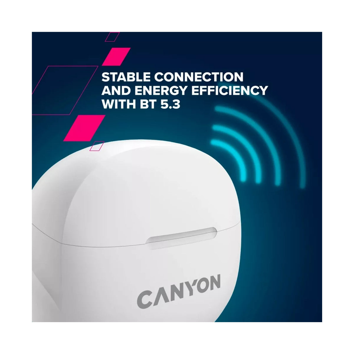 Canyon TWS Headset TWS-8 black CNS-TWS8B