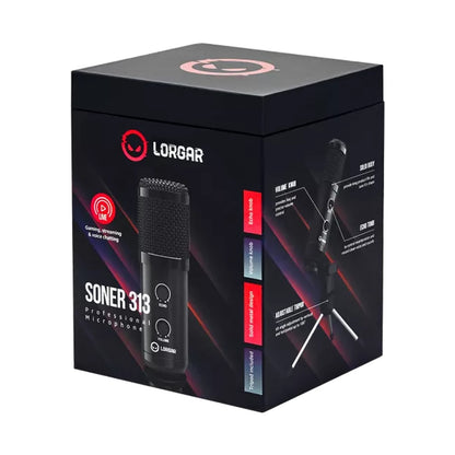 Lorgar  Microphone Soner 313 Black LRG-CMT313