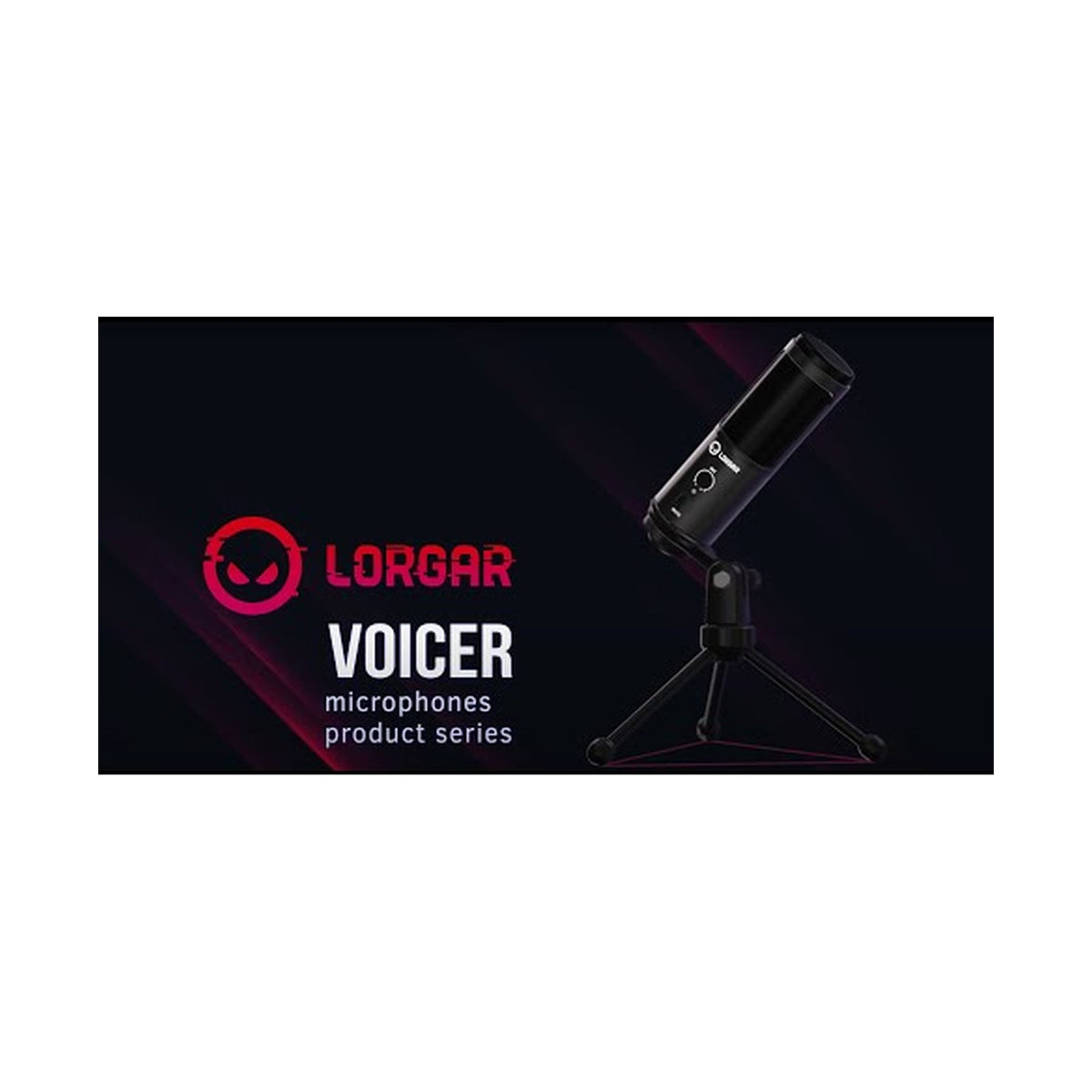 Lorgar  Microphone Voicer 721 Black LRG-CMT721