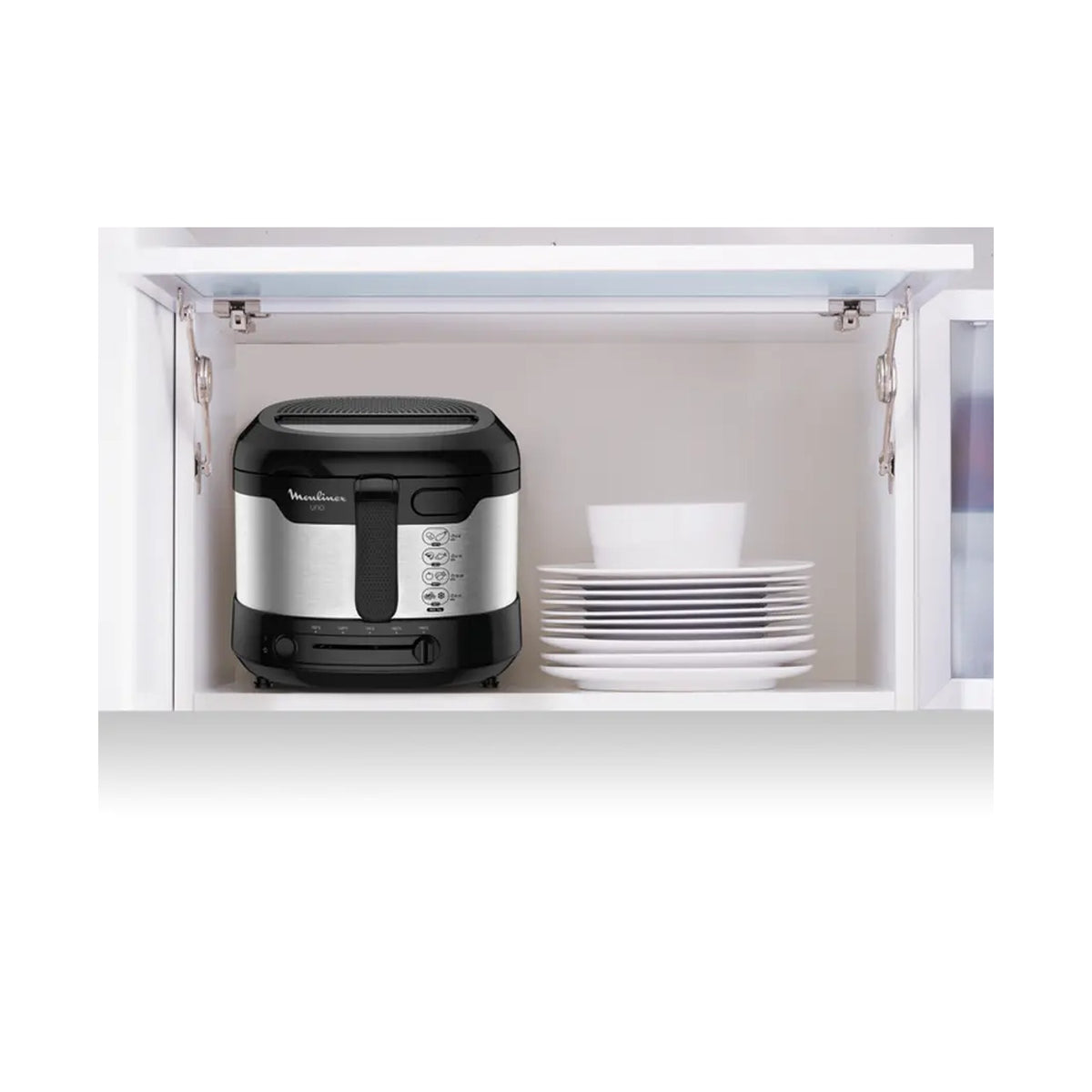 Moulinex Uno M Fixed Bowl, S/S, 1Kg Airfryer AF215D10
