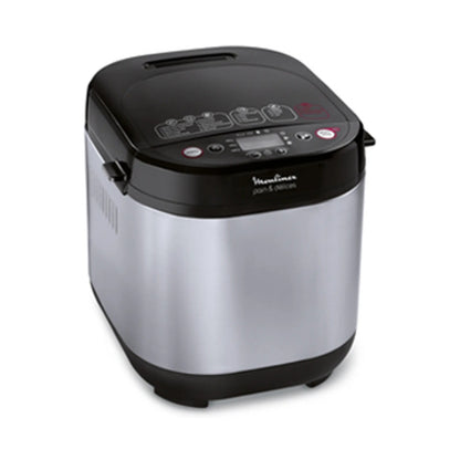 Moulinex 1 Kg S/Steel Breadmaker - 20 Programs OW240E30
