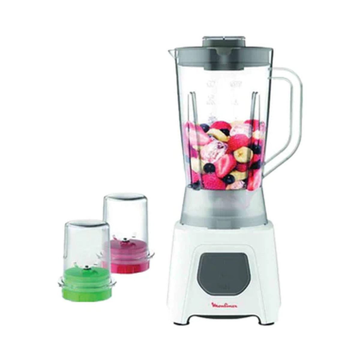 Moulinex Blender Uno 2 - 2 Attachments - Grinder & Chopper LM2B3110