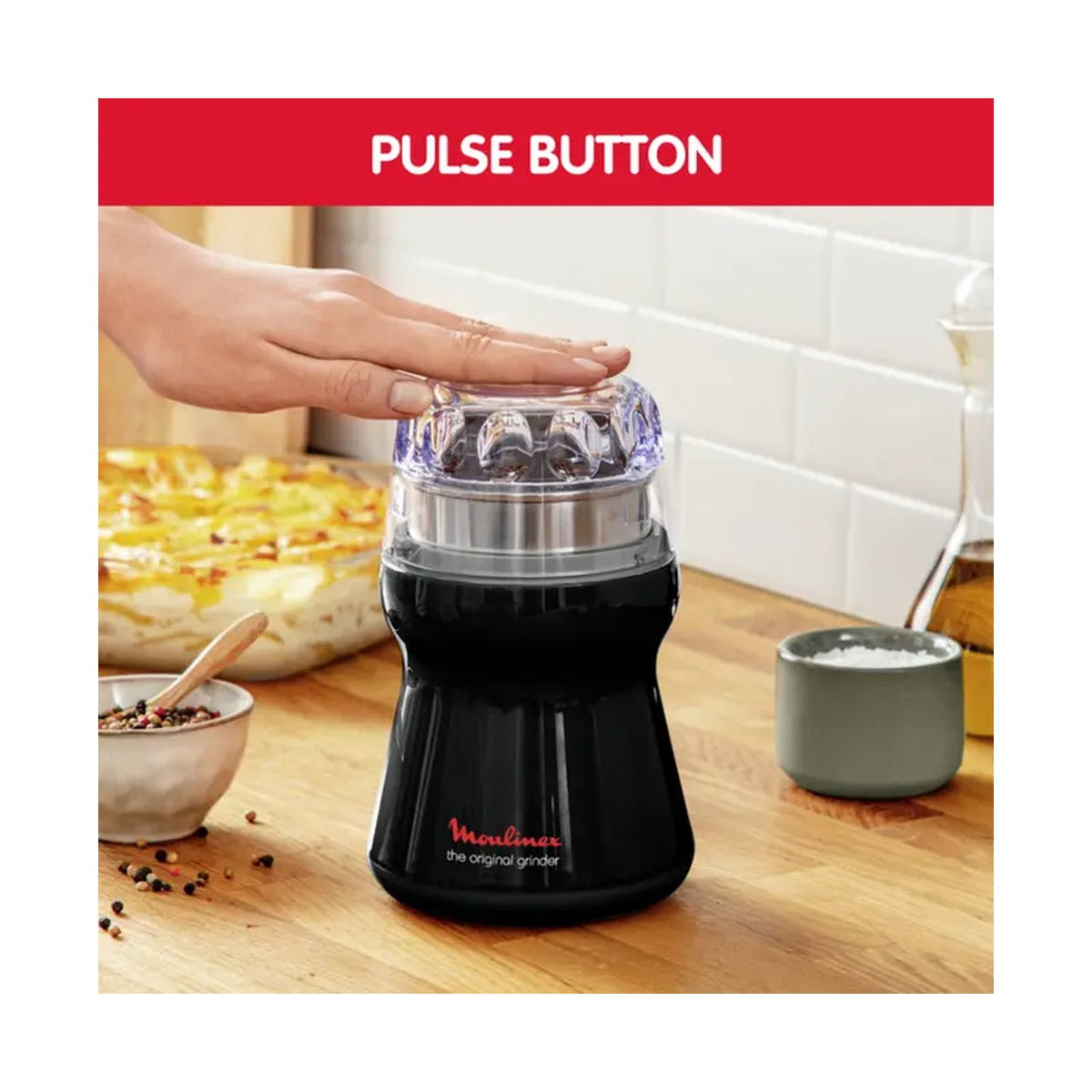 Moulinex Coffee Grinder Black AR110830