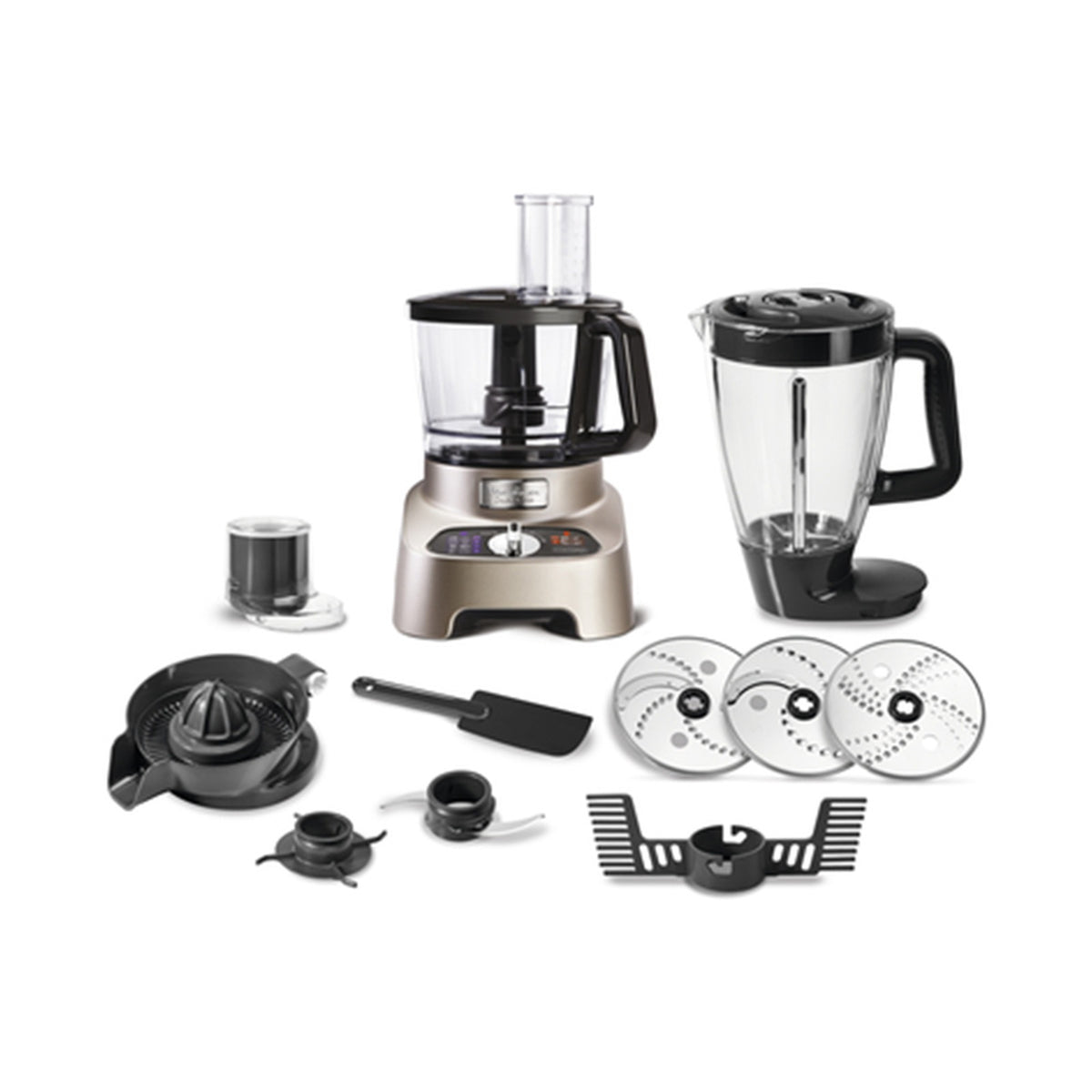 Moulinex Double Force - Blender, Chopper, 3 Discs FP825E10