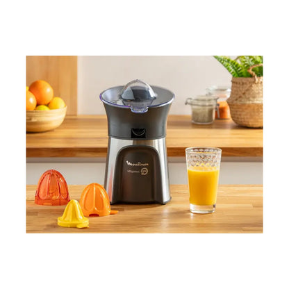 Moulinex Vitapress Direct Serve Silver Juicer (Model Cp01) PC603D10