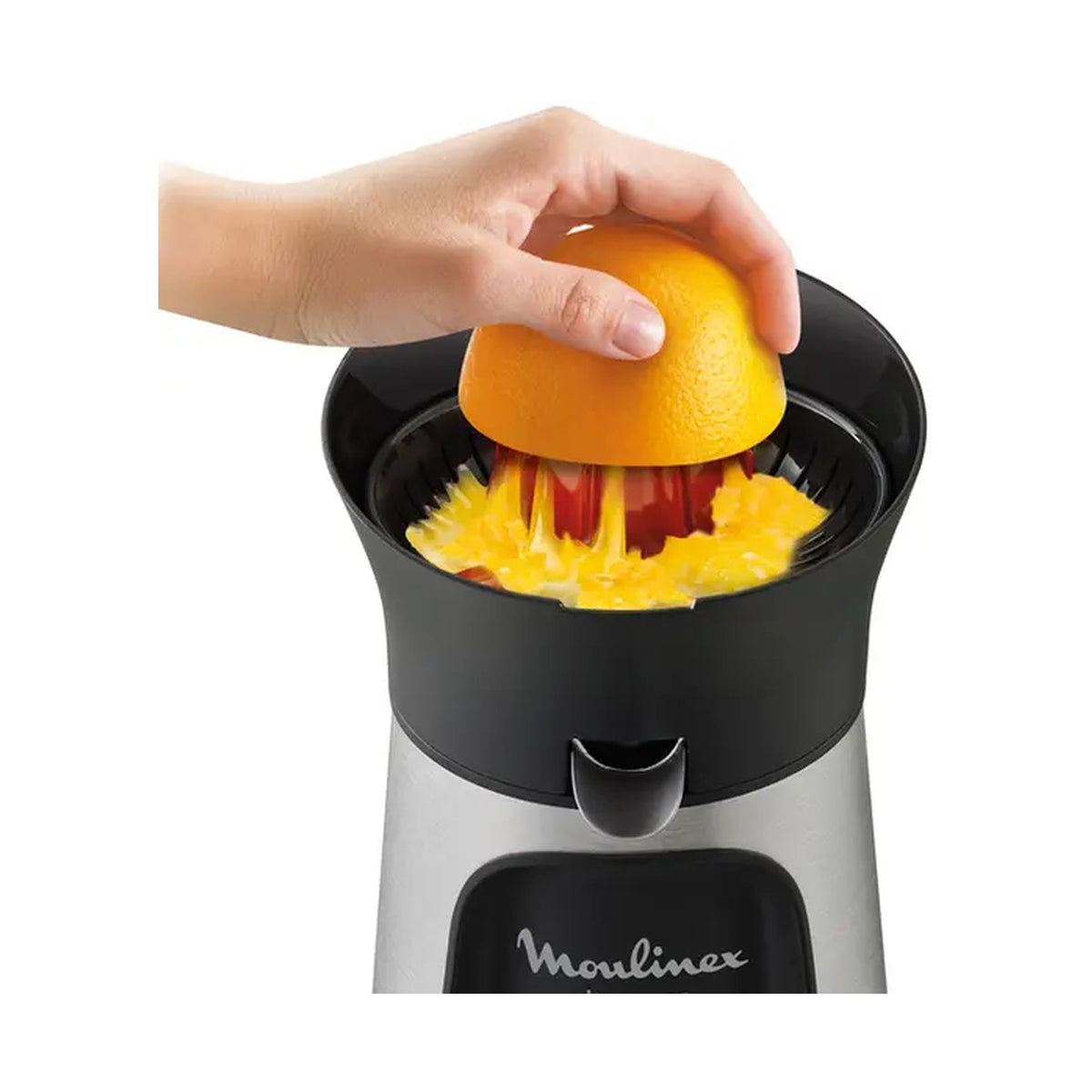 Moulinex Vitapress Direct Serve Silver Juicer (Model Cp01) PC603D10
