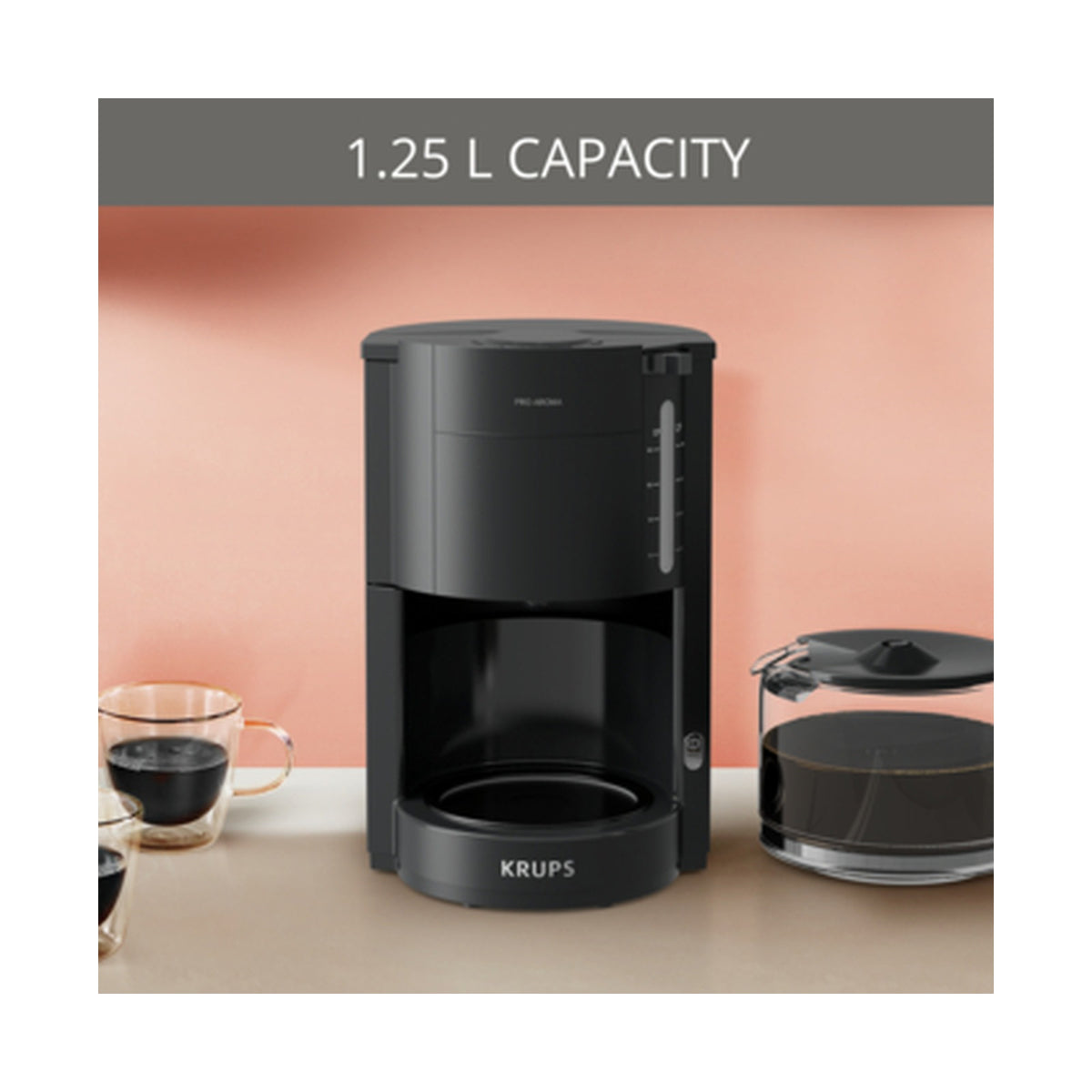 Krups Coffee Maker Pro Aroma Filter Coffee F3090810