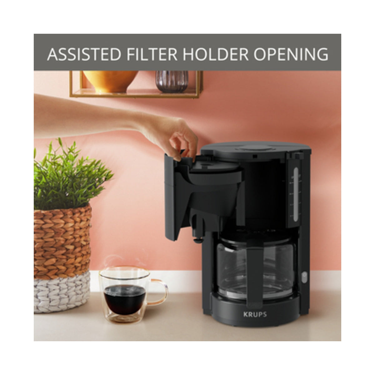 Krups Coffee Maker Pro Aroma Filter Coffee F3090810