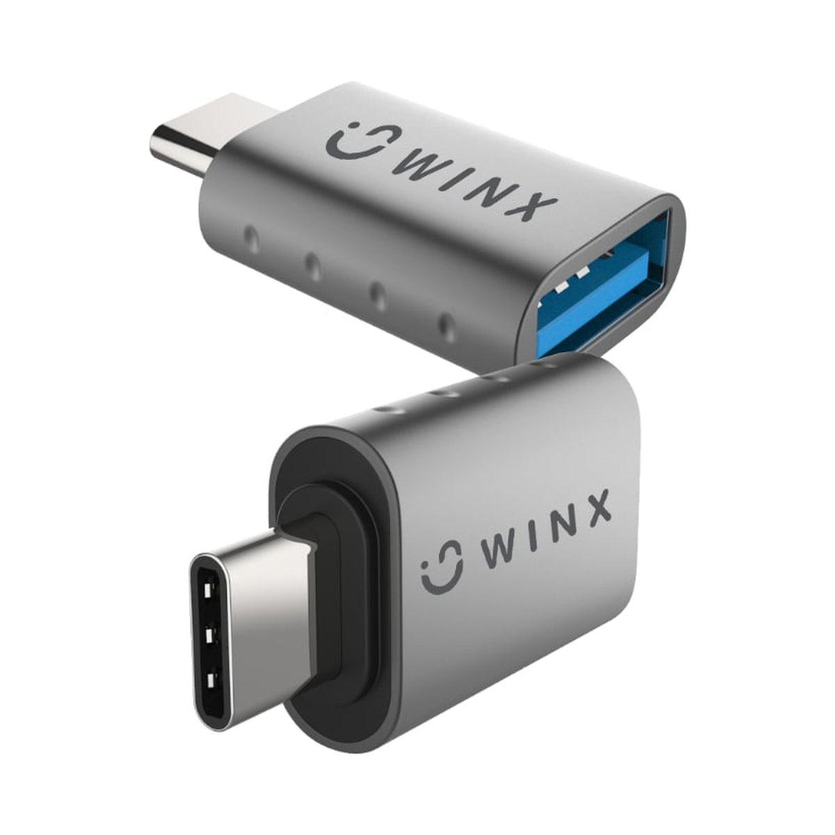 WINX LINK Simple Type-C to USB Adapter Dual Pack WX-AD103