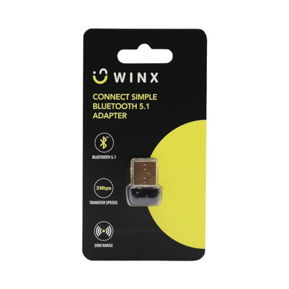 WINX CONNECT Simple Bluetooth 5.1 Adapter WX-BT101