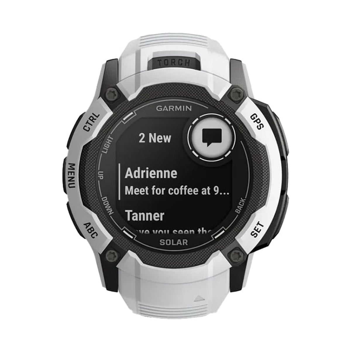 Garmin Instinct 2X Solar, Whitestone, 010-02805-04