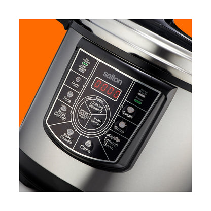 Salton 6L Electric Pressure Cooker SEPC02 