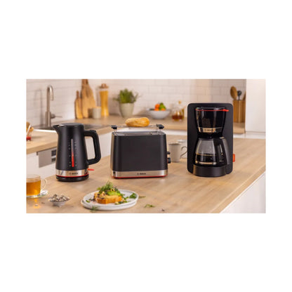 Bosch 2-slice Compact toaster Black TAT4M223
