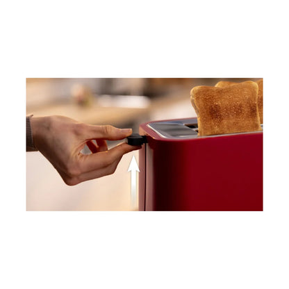 Bosch 2-slice Compact toaster Red TAT4M224