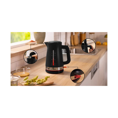 Bosch 1.7L Kettle Black TWK4M223