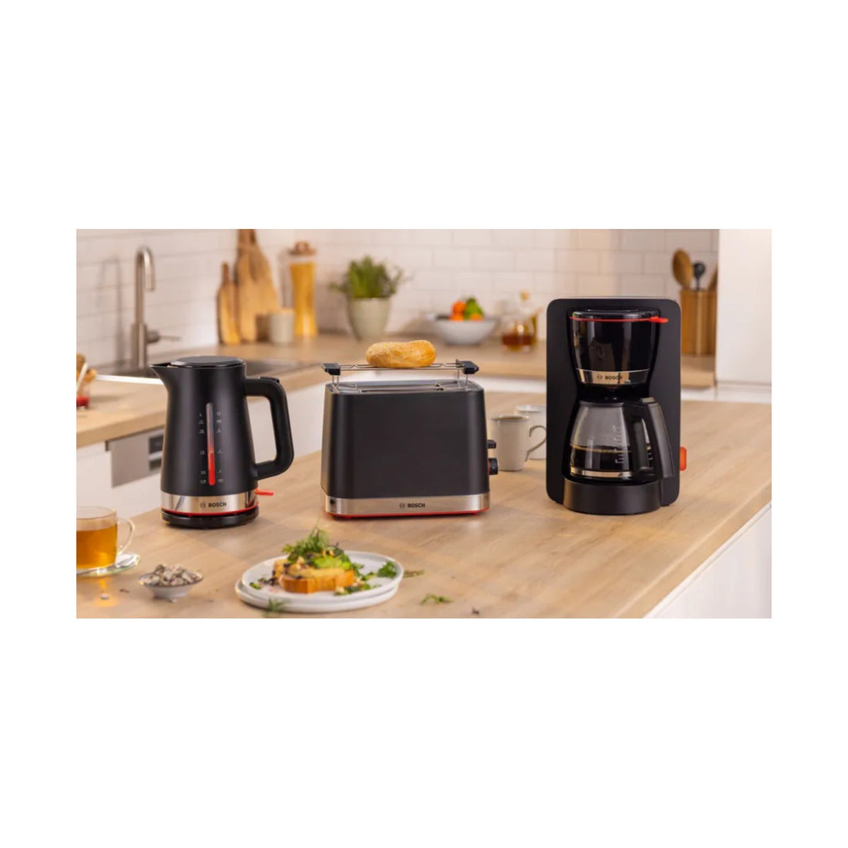 Bosch Coffee maker Black TKA4M233