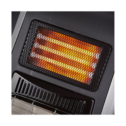 Russell Hobbs 3 Panel Gas & Quartz Heater RHGQH03