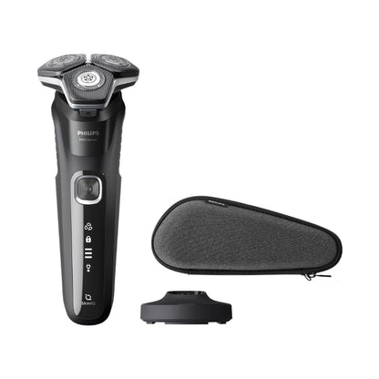 Philips Wet & Dry Shaver Beard Styler, Charging stand & Travel Case S5898/38