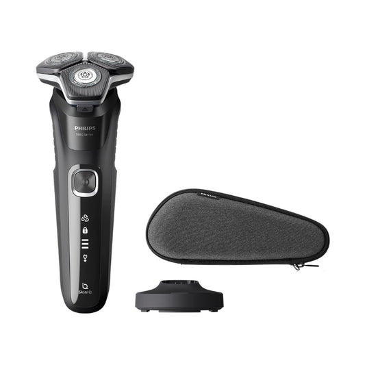Philips Wet & Dry Shaver Beard Styler, Charging stand & Travel Case S5898/38