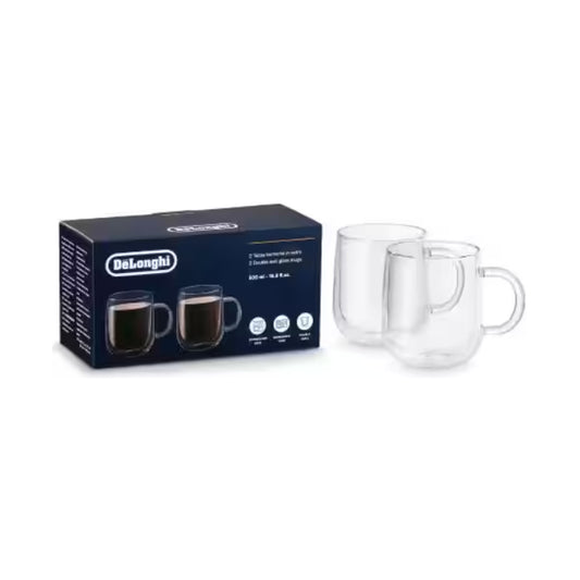 DeLonghi  Double wall glass mugs DLSC327