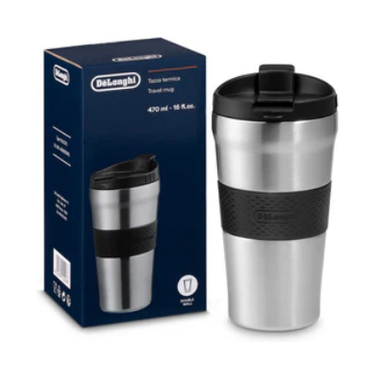 DeLonghi Thermal Travel Cup Stainless Steel 470ml DLSC073