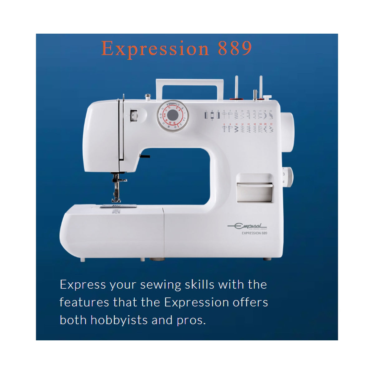 Empisal Sewing Machine Expression 889 