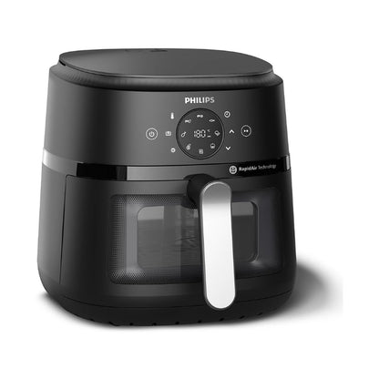 Philips 2000 Series Digital 6.2L Airfryer (black) - 13-in-1-cookingfunctions NA231/00